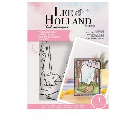 Crafter's Companion Lee Holland Clear Stamp - Woodland Trail